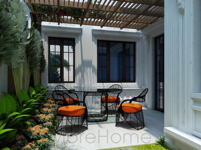  Thiết kế kiến trúc biệt thự tân cổ điển 